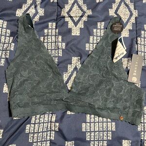 Danskin Lace Bralette in Blue